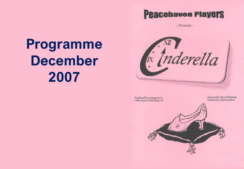 Programme:Cinderella 2007